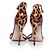 Sandali stampati leopardati Kurt Geiger Marrone - vista 4