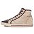 Beige Canvas Sneaker von Gucci Braun - Ansicht 2