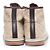 Beige Canvas Sneaker von Gucci Braun - Ansicht 6