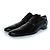 Scarpe stringate in pelle verniciata nere Dsquared2 Nero