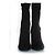 Schwarze Stoffstiefel Louis Vuitton Silhouette - Ansicht 4