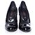 Sapatos de salto em couro envernizado Bally. Preto - vista 3