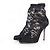 Stretch-Spitzen-Socken-Ankle-Boots von Dolce & Gabbana. Schwarz