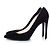 Décolleté in suede nero Balmain. - vista 2
