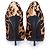 Décolleté Leopardo Giuseppe Zanotti Marrone - vista 3