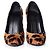 Décolleté Leopardo Giuseppe Zanotti Marrone - vista 5