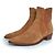 Céline Stivali Chelsea western Celine Camarque cognac Marrone