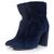 Chloé Stivaletti con punta rotonda e arricciature Chloe Blu