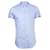 Camicia azzurra a maniche corte Dsquared2. Blu  - vista 1