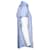 Camicia azzurra a maniche corte Dsquared2. Blu  - vista 4