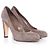 Grau Wildleder-Pumps Gianvito Rossi - Ansicht 7