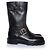 Botas de cuero Biker 2 de Jimmy Choo Negro - vista 4