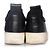 Céline Sneakers slip-on in pelle nera Celine Nero - vista 6