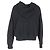 Sudadera de lana gris de canalé Nanushka - vista 3
