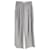Autre Marque The Frankie Shop Pleated Wide-Leg Trousers in Grey Polyester  ref.2606673