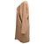 Abito midi a maniche lunghe Max Mara con tasche in lana camel marrone Rosso - vista 2