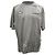 T-shirt en polyester gris avec logo Acne Studios X Kappa
