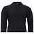 Dior Langarm-Polo-Pullover aus schwarzer Kaschmir - Ansicht 2