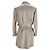 Abrigo con cinturón Nina Ricci en lino beige - vista 3