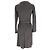 Abrigo con cinturón Roland Mouret en lana gris - vista 3
