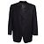 Corneliani Wollblazer in Dunkelgrau Schwarz