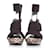 Fendi-Python-Sandale mit elastischen Riemen Braun  - Ansicht 5