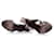 Fendi-Python-Sandale mit elastischen Riemen Braun  - Ansicht 7