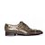 Sapatos Santoni em couro de jacaré verde oliva - vista 5