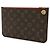 Pochette Neverfull Monogram Louis Vuitton Rosso - vista 2
