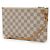 Pochette Neverfull Damier Azur di Louis Vuitton Marrone Beige - vista 2