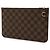 Pochette Neverfull MM Damier Louis Vuitton Marrone - vista 2