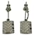 Orecchini Chanel Cambon Argento Metallico  - vista 6