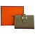 Tarjetero Epsom Béarn de Hermès Castaño Beige