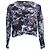 Y's von Yohji Yamamoto Kurzpullover mit Camouflage-Print aus mehrfarbiger Wolle Mehrfarben - Ansicht 3