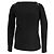 Schwarzer Wollpullover mit Reißverschlussdetails an der Schulter von Marni