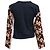 T-shirt a maniche lunghe in cotone multicolore con stampa floreale Marni - vista 3