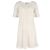 Abito in rete a lunghezza ginocchio Temperley London in poliestere bianco Crudo