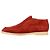 Stivaletti Loro Piana Open Walk in suede bordeaux - vista 4