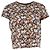 T-shirt con stampa floreale Sandro in cotone multicolore