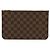 Pochette Neverfull MM Damier Louis Vuitton Marrone