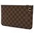 Pochette Neverfull MM Damier Louis Vuitton Marrone - vista 2