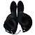 Stivali Over the Knee Lowland Stretch Stuart Weitzman in Camoscio Nero - vista 3