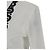 Camisa de botão adornada Valentino Garavani em algodão branco - vista 6