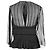 Blusa in seta nera a maniche lunghe plissettata e trasparente Chloé - vista 3