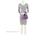 Givenchy Mini G Hobo aus Kalbsleder Lila - Ansicht 5