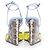 Wedge giallo neon Christian Dior con tacco a serpente. - vista 3