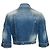 Dsquared2 Jeansjacke mit kurzen Ärmeln Blau - Ansicht 2