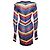 Vestido de punto con rayas de arcoíris Balmain. Multicolor - vista 2