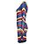Vestido de punto con rayas de arcoíris Balmain. Multicolor - vista 4