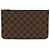 Pochette Neverfull MM Damier Louis Vuitton Marrone